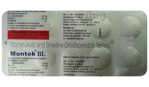 Montek BL Tablet image