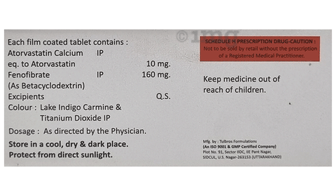 Dotstat F 10mg/160mg Tablet image Dotstat F 10mg/160mg Tablet image