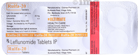 Rulfa 20 Tablet image Rulfa 20 Tablet image