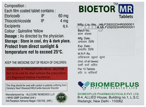 Bioetor MR Tablet image Bioetor MR Tablet image