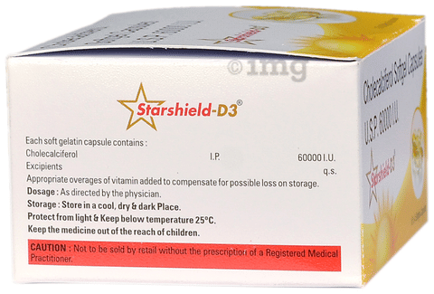 Starshield-D3 Softgel Capsule image Starshield-D3 Softgel Capsule image