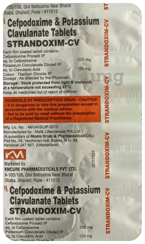 Strandoxim-CV Tablet image
