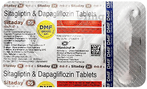 Sitaday D 5mg/50mg Tablet image Sitaday D 5mg/50mg Tablet image