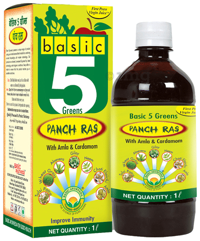 Basic Ayurveda Basic 5 Greens Panch Ras image Basic Ayurveda Basic 5 Greens Panch Ras image