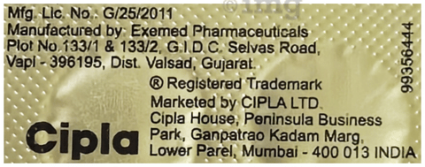 SitaCIP E 10mg/100mg Tablet image SitaCIP E 10mg/100mg Tablet image