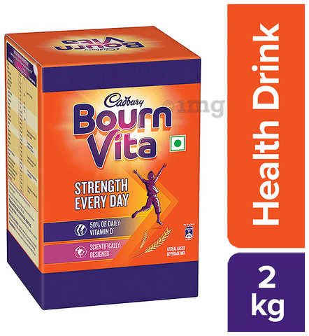 Cadbury Bournvita Health Drink with Vitamin D for Strength | Refill