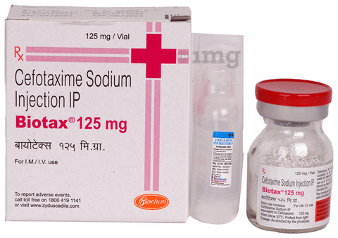 Biotax 125mg Injection image