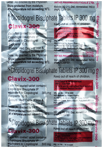 Clavix 300 Tablet image