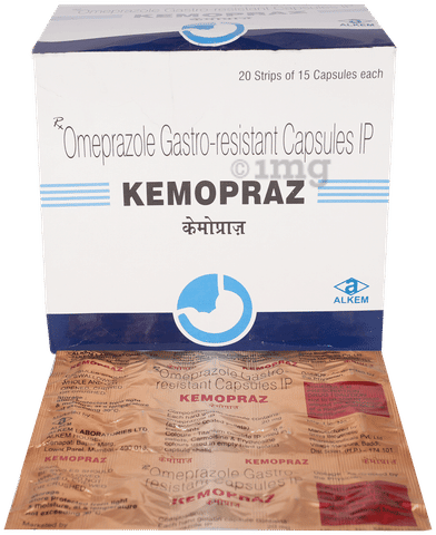 Kemopraz 20mg Capsule image Kemopraz 20mg Capsule image