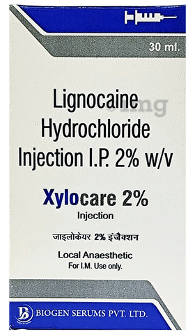 Xylocare 2% Injection image