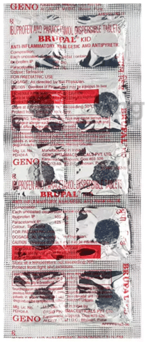 Brupal Kid 100mg/125mg Tablet image Brupal Kid 100mg/125mg Tablet image