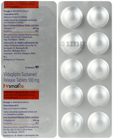 Vsmall OD 100mg Tablet SR image