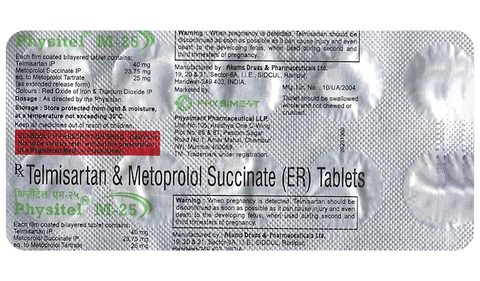 Physitel M 25 Tablet ER image Physitel M 25 Tablet ER image