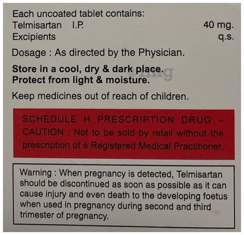 Telurize 40 Tablet