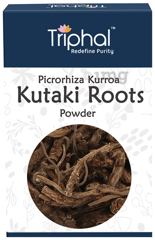 Triphal Picrorhiza Kurroa Kutaki Roots Powder: Buy box of 200.0 gm