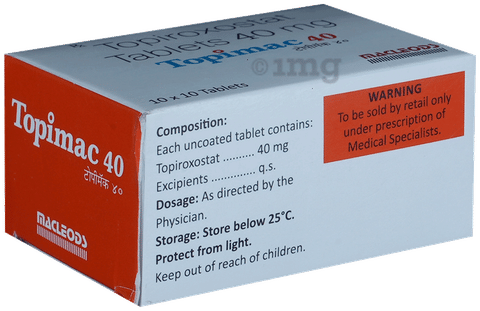 Topimac 40 Tablet image