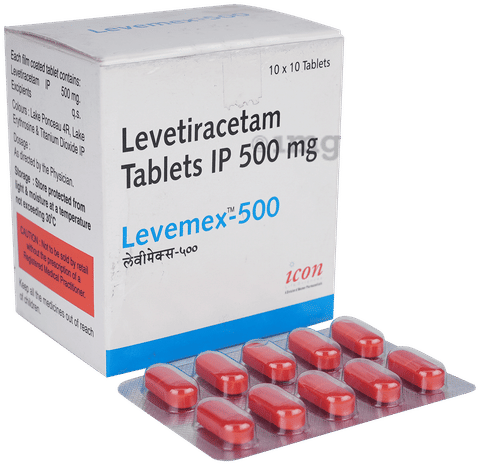 Levemex 500 Tablet image Levemex 500 Tablet image