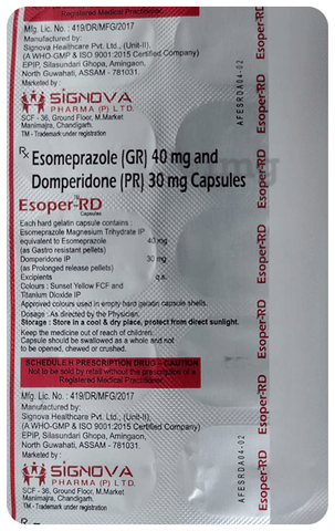 Esoper-RD Capsule PR image