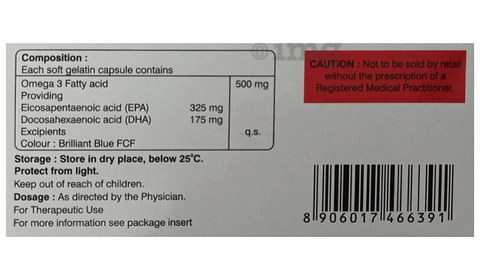 Smartmega 500 Soft Gelatin Capsule image Smartmega 500 Soft Gelatin Capsule image