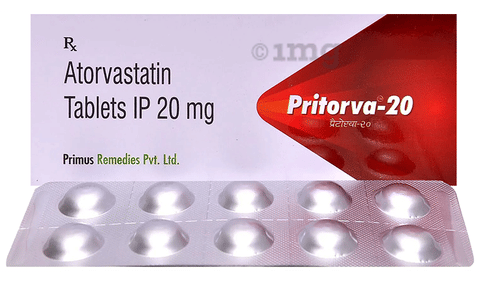 Pritorva 20mg Tablet image Pritorva 20mg Tablet image