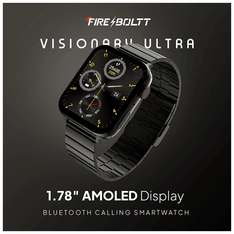 Fire Boltt Visionary Ultra Smartwatch Black Buy box of 1.0 Unit