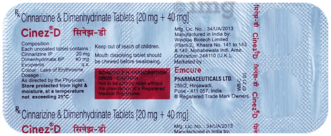 Cinez-D Tablet image