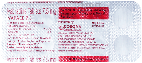 Ivapace 7.5mg Tablet image
