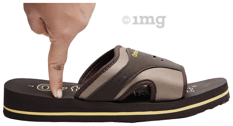 Ortho Rest Extra Soft Ortho Doctor Slipper Orthopedic Footwear For Men Daily Home Use Brown 6 Buy box of 1.0 Unit at best price in India 1mg