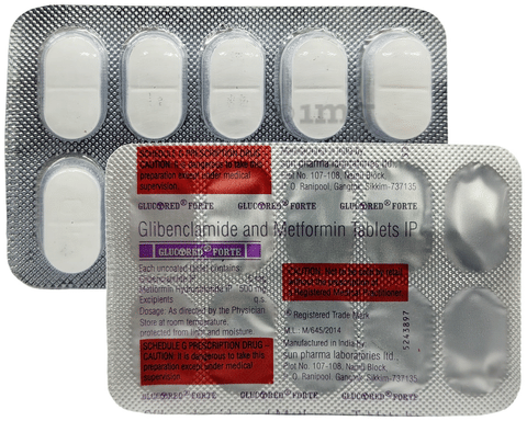 Glucored Forte Tablet image