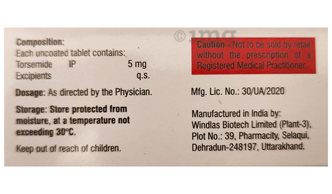 Flowmide 5 Tablet image