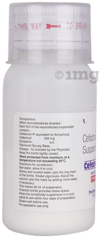 Cefadrox 250mg Dry Syrup image Cefadrox 250mg Dry Syrup image