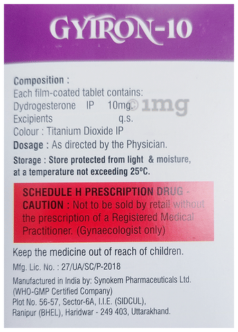 Gytron 10 Tablet image