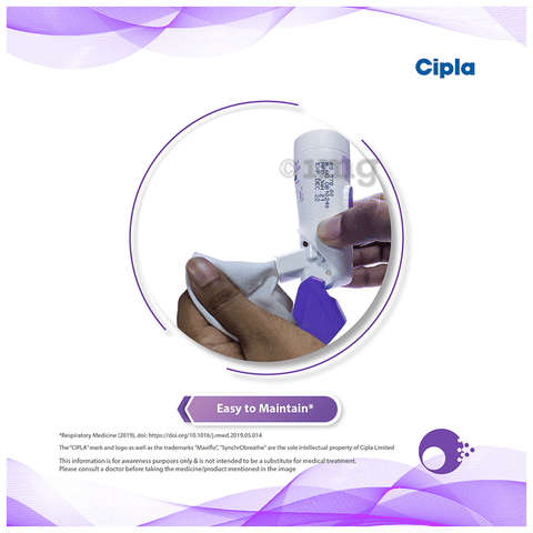 Maxiflo 125 Synchrobreathe Inhaler image Maxiflo 125 Synchrobreathe Inhaler image