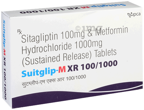 Suitglip-M XR 100/1000 Tablet