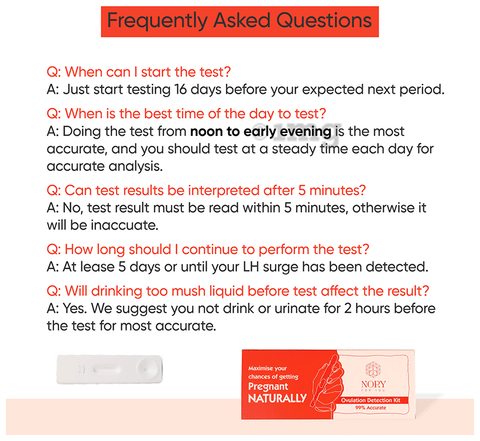 Nory Ovulation Detection Kit image Nory Ovulation Detection Kit image