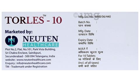 Torles 10 Tablet image Torles 10 Tablet image