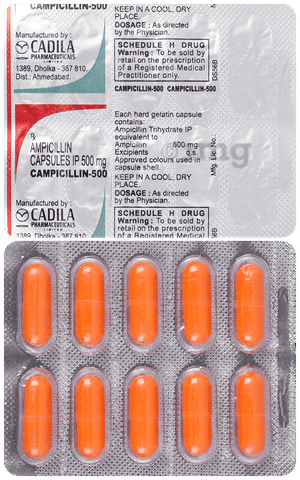 Campicillin 500 Capsule image Campicillin 500 Capsule image