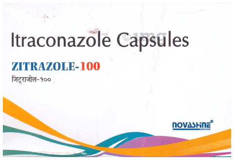 Zitrazole 100 Capsule image