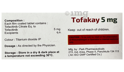Tofakay 5 Tablet image