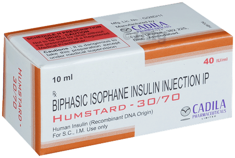 Humstard 30/70 Injection 40IU/ml