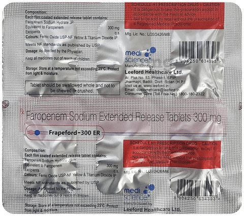 Frapeford 300mg Tablet ER image Frapeford 300mg Tablet ER image