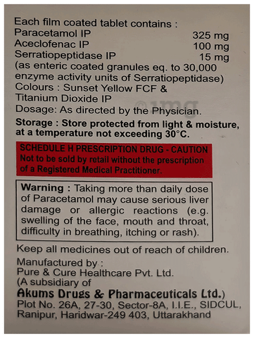 Seraflam-Forte Tablet