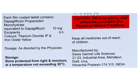 Dapavista 10 Tablet image