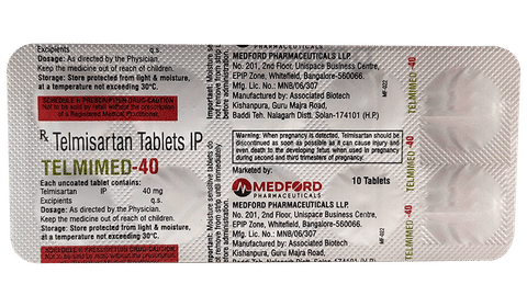 Telmimed 40 Tablet image