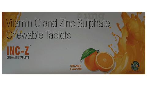 Inc-Z Chewable Tablet Orange image Inc-Z Chewable Tablet Orange image