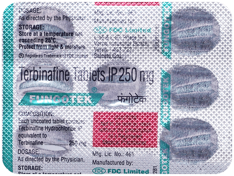 Fungotek 250mg Tablet image