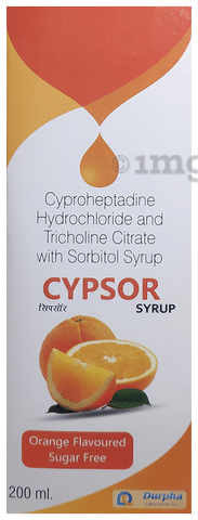 Cypsor Syrup Orange Sugar Free