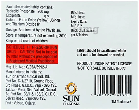 StariZo 200mg Tablet image StariZo 200mg Tablet image