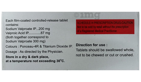 Valprid CR 300 Tablet image Valprid CR 300 Tablet image
