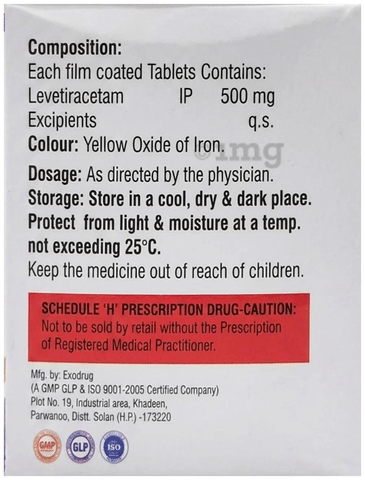 Levemed 500 Tablet image Levemed 500 Tablet image